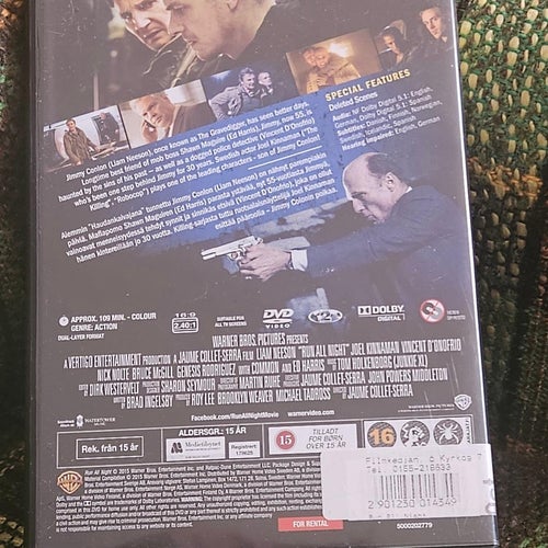 RUN ALL NIGHT - DVD (Sv Text)