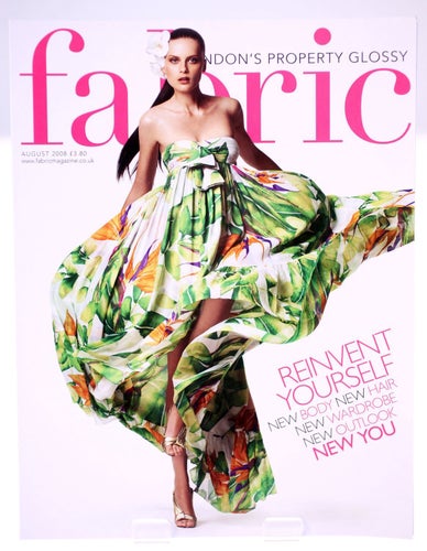 Fabric Magazine August 2008-The Reinvention Issue-London luxury properties-NEW