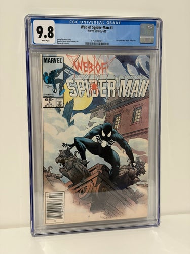 Web of Spider-Man #1 CGC 9.8 Newsstand – Marvel Comics (1985)