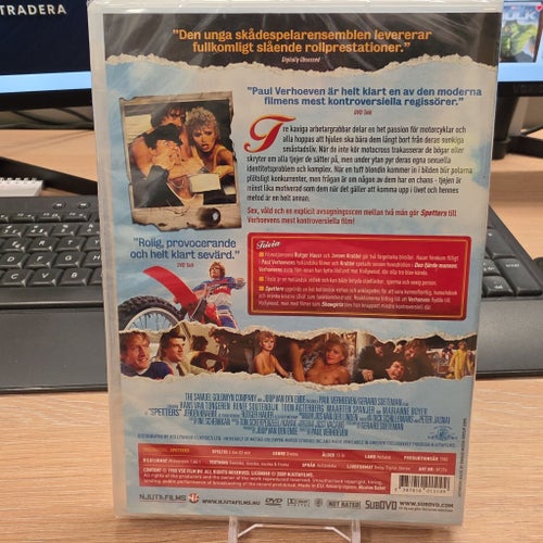 Spetters (DVD) Njutafilms - INPLASTAD