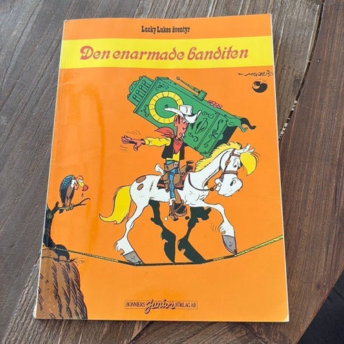 Lucky Lukes äventyr Den enarmade banditen 1981