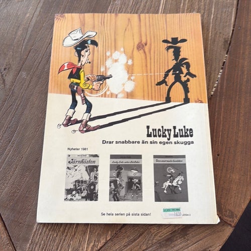 Lucky Lukes äventyr Den enarmade banditen 1981
