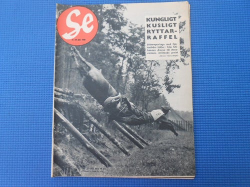 SE nr 39 1952 Harry Martinson Porkkala EMW 340/2 Vaggeryd Speedway Långviksmoon