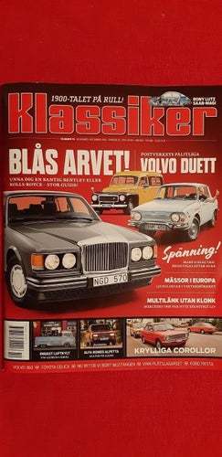 Klassiker nr 10 2022: Alfa Romeo Alfetta, Volvo Duett, Bentley Mulsanne, Corolla