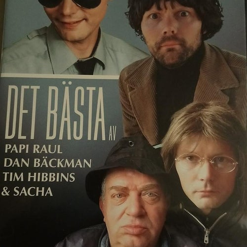 Det bästa av - Papi Raul, Dan Bäckman, Tim Hibbins & Sacha, Dvd