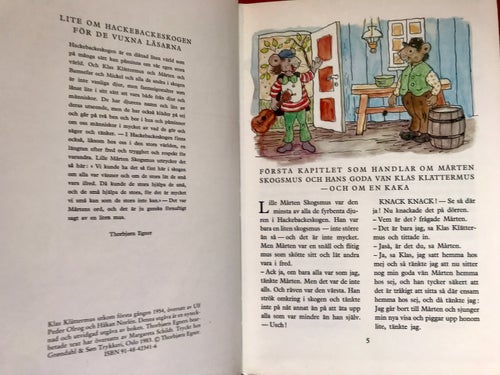 KLAS KLÄTTERMUS Torbjørn Egner 1983