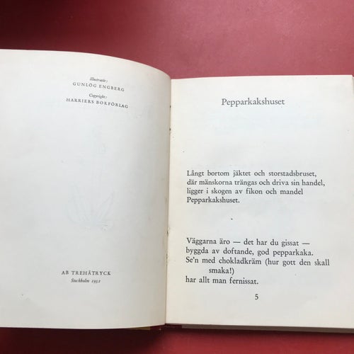 PEPPARKAKSHUSET Magda Bergquist von Mirbach 1952