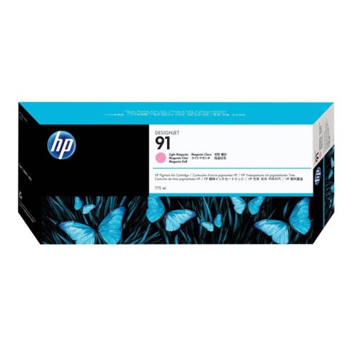 Original HP 91 Bläckpatron Ljus magenta (C9471A)