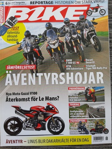 Bike nr 6 2024: KTM 890 Adventure, BMW F 900 GS, Triumph Tiger 900 Rally Pro