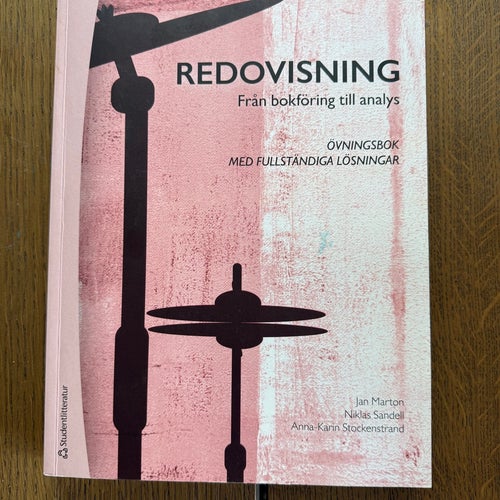 Redovisning : från bokföring till analys av Jan Marton, Niklas Sandell,