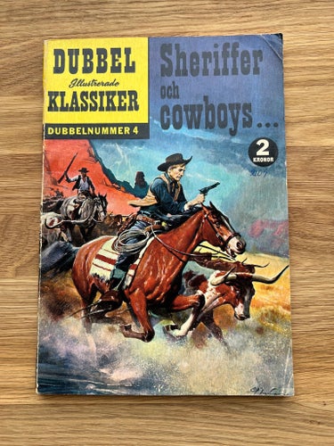 Dubbel Illustrerade Klassiker Dubbelnummer 4: Sheriffer och cowboys