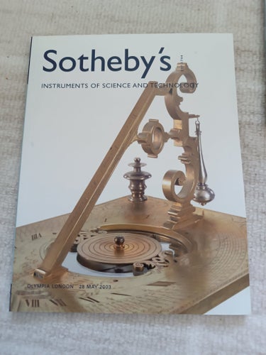 Sotheby's Instruments of Science and Technology 2003