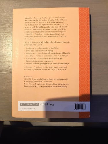 Bok som ingår i Undersköterska utbildning.