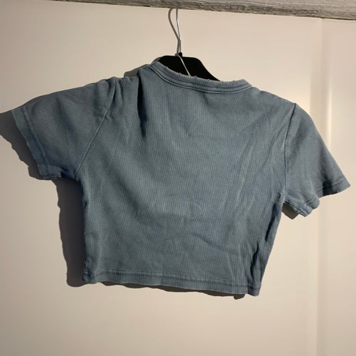 Zara blågrå t-shirt, storlek S
