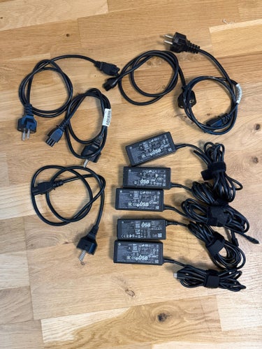 HP USB-C nätadaptrar 45W ( 5stick)