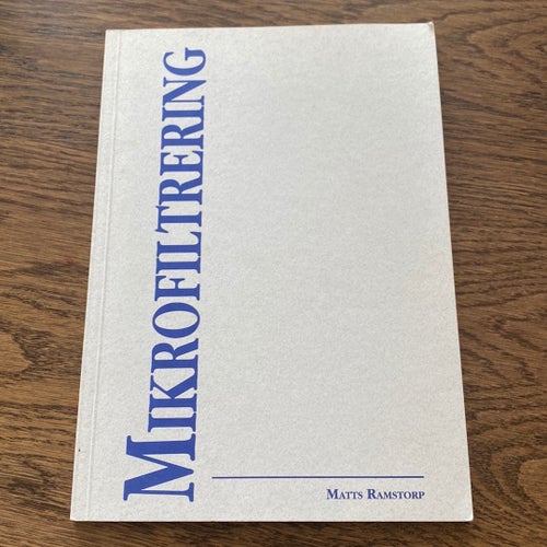 Mikrofiltrering av Matts Ramstorp, 1992