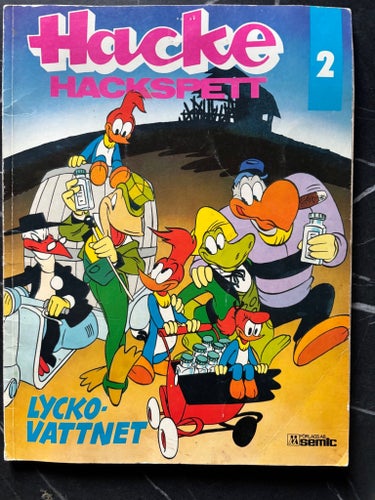HACKE HACKSPETT LYCKO-VATTNET 1977