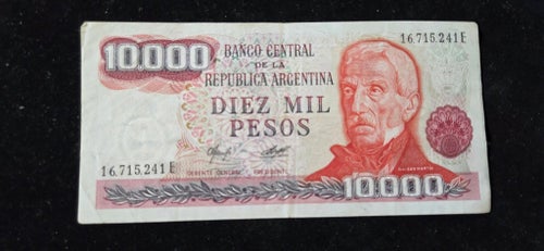 10 000 Pesos från Argentina