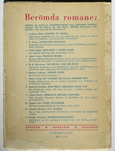 Bartholomeinatten, Stanley Weyman (1953)