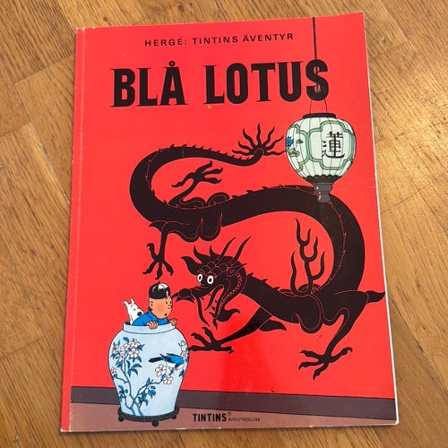Blå Lotus - Hergé - Tintins Äventyr