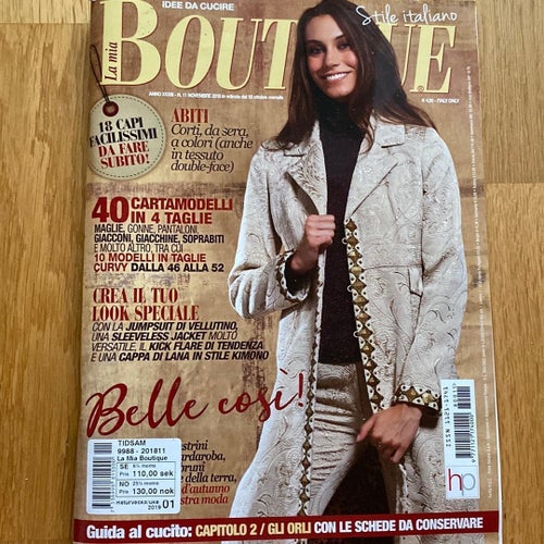 La Mia Boutique, november 2019