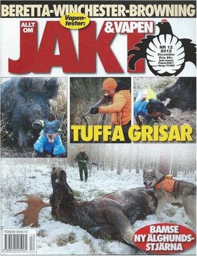 JAKT & VAPEN NR 12 2012 - TUFFA GRISAR ..