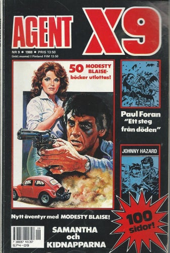AGENT X9 - NR 9 1988 - MODESTY BLAISE