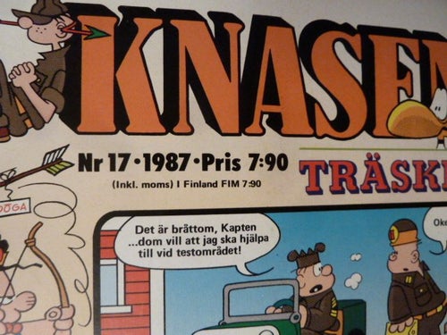 KNASEN, NR 17-1987, TIDNING