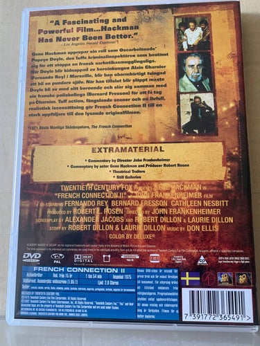 The french connection 2, Dvd