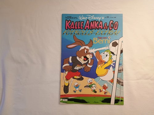 Kalle Anka & co - 1988 nr 24 - Fotbolls-EM 1988 - Fint skick