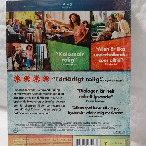Hollywood Ending Blu-ray Oöppnad & Inplastad