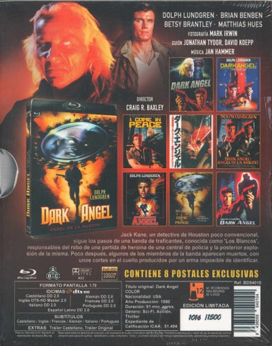 Dark Angel 1990 Limited Edition Blu-ray NY