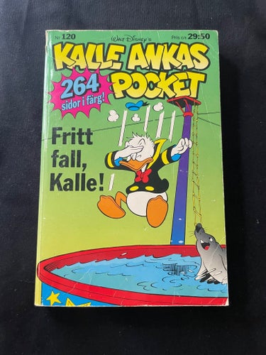 Kalle Ankas Pocket Nr 120, Walt Disney, Okänt publiceringsår seriepocket