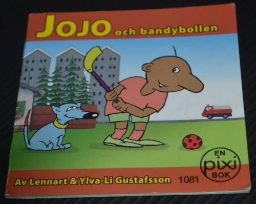 Pixibok Jojo och bandybollen