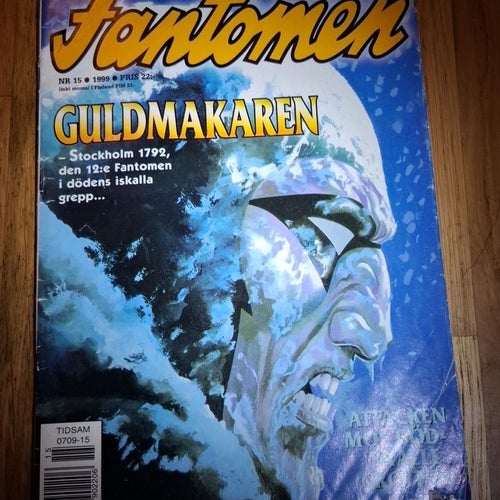Serietidning Fantomen Nr 15 1999