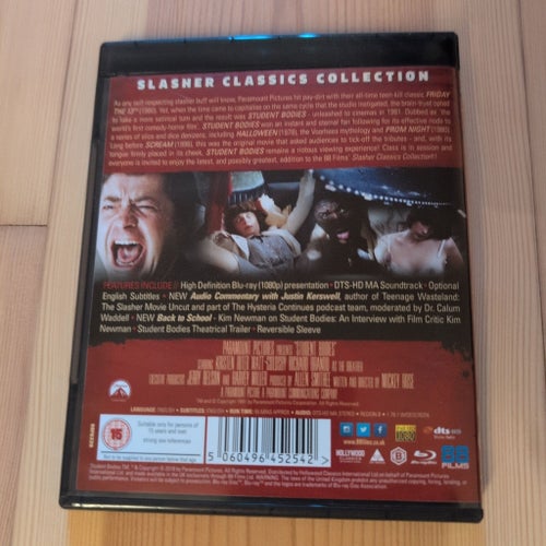 Student Bodies (Blu-ray) - Slasher collection - 88 films