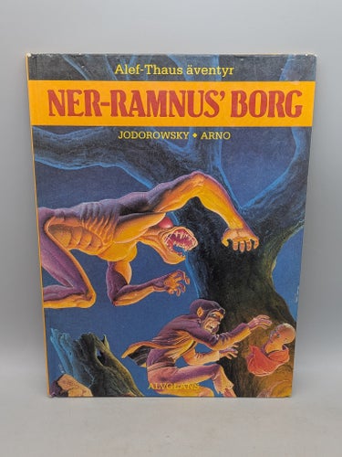 Alef-Thaus äventyr: Ner-Ramnus' Borg av Alejandro J & Arno - 1:a upplagan