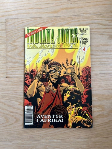 Indiana Jones på äventyr nr 2 1993