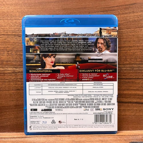 The Tourist Blu-ray