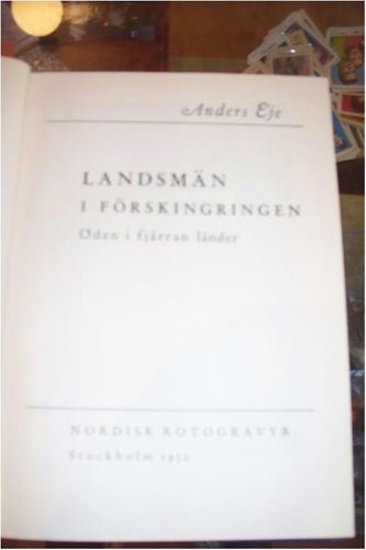 Släktforskning, Anders Eje, Landsmän i förskingringen, Om emigranter