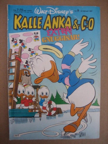 Kalle Anka & C:O Nr:9-1987
