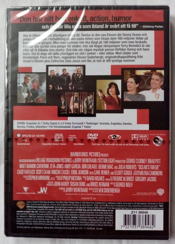 Ocean's Twelve - DVD (Inplastad)