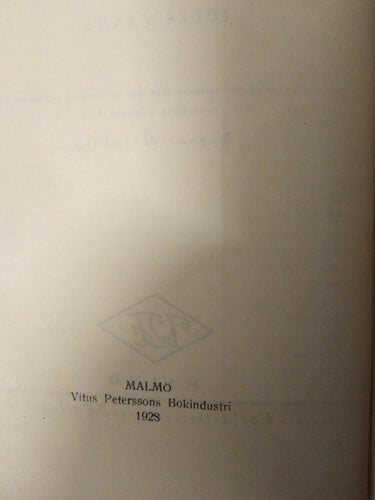 Från jorden till månen direkt överfart på 97 timmar av Jules Verne, bok. 1928 VF