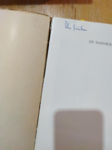 De Danskes vej. Rids af Dansk søhistorie by Knud Klem. bok, Very Fine plus