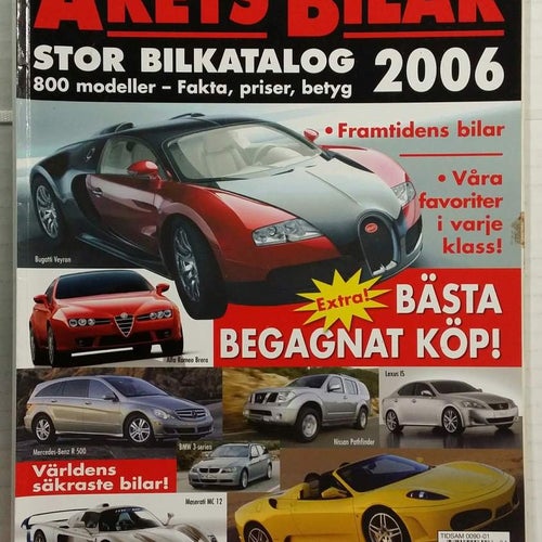 Årets bilar 2006 - en bilkatalog av typen "Alla Bilar" och "Bilkatalogen"