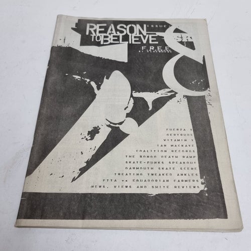 Reason to Believe DIY Hardcore punk zine tidning