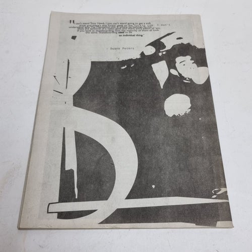 Reason to Believe DIY Hardcore punk zine tidning