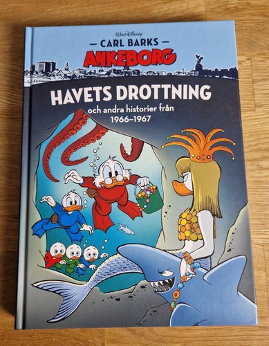 Carl Barks Ankeborg Havets drottning 1966-1967 Ny skick olästa!