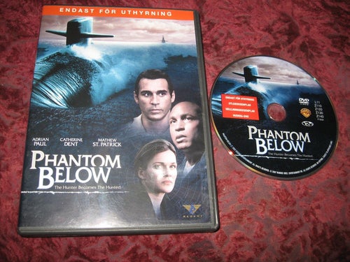 PHANTOM BELOW (ADRIAN PAUL,CATHERINE DENT,MATHEW ST,PATRICK) DVD