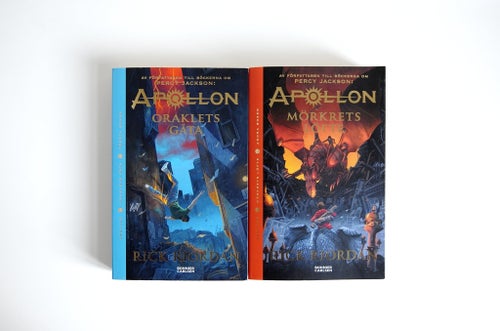 Apollon: Oraklets gåta & Mörkrets löfte av Rick Riordan, 2017/2018
